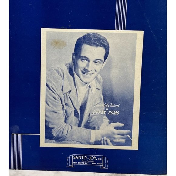 Secrets Vintage Piano Sheet Music Perry Como 1946 Frank Weldon Jack Lawrence - Picture 6 of 6